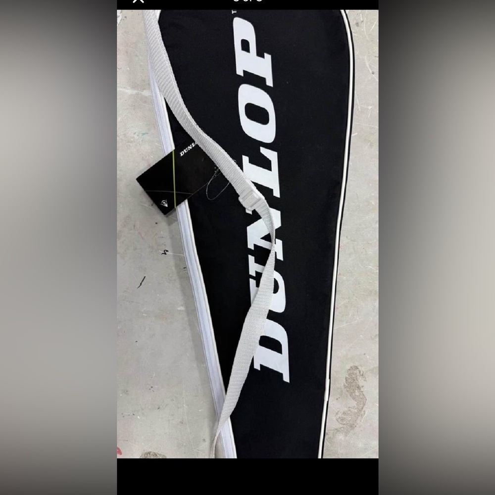 Dunlop Black Tennis Racket Cover